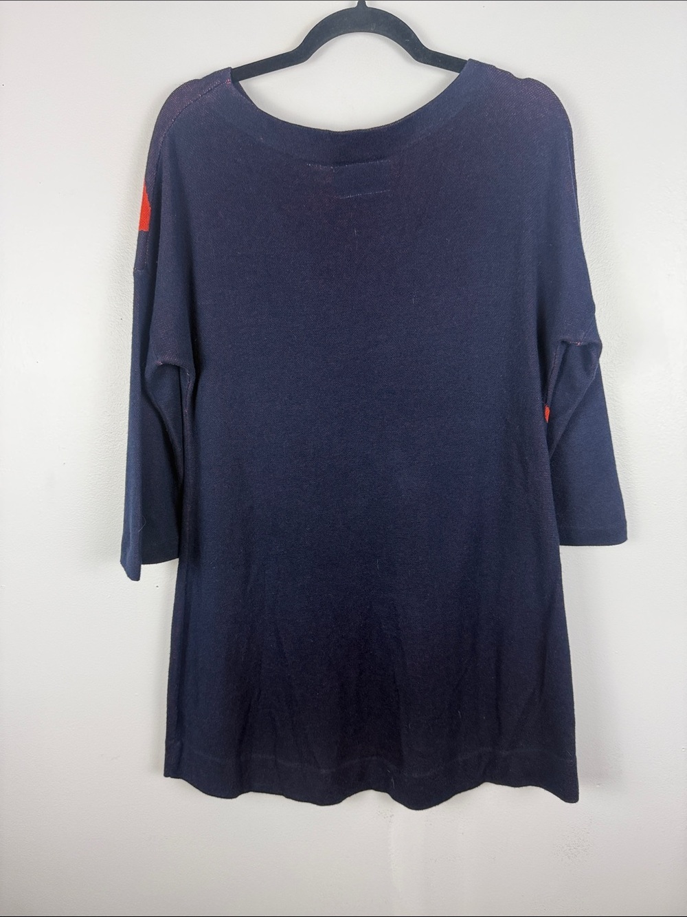 Anthropologie Field & Flower Cotton Silk Blend Floral Knit Tunic Sweater Dress M - Picture 14 of 14